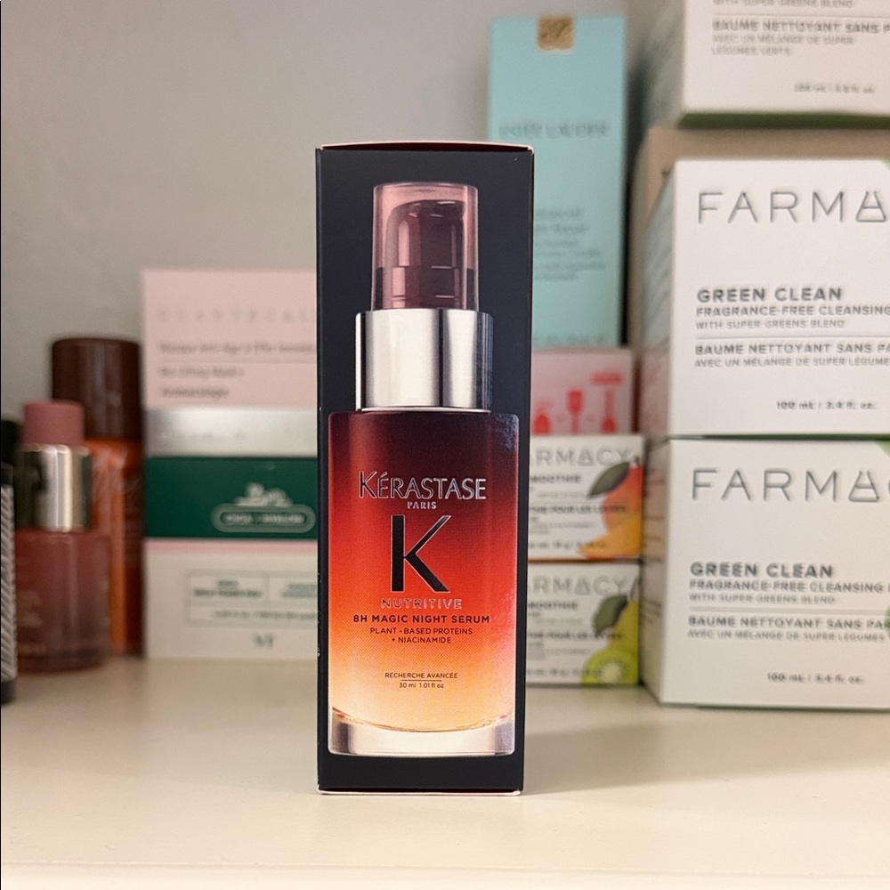 Kerastase Paris 8H Magic Night Serum Leave-in Nutritive for dry hair 1oz / 30ml